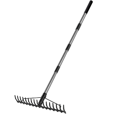 16 Prong Steel Rake with Handle FJ-1114