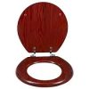 Wooden Toilet Seat Cover-P-5012