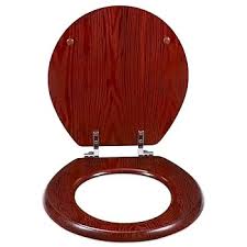 Wooden Toilet Seat Cover-P-5012