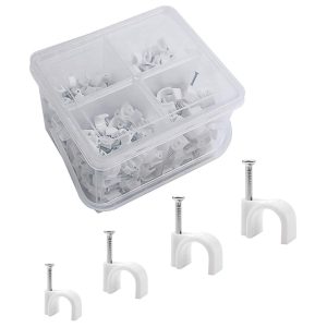 Round Cable Clips 18mm
