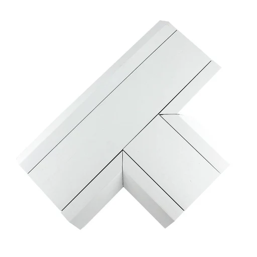 Compartment PVC T Trunking Connector 170mmx50mm