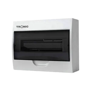 Single Phase With 63Amps Isolator 8 Slot Distribution Board ABS