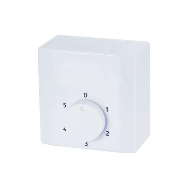 5-Step Fan Regulator - White