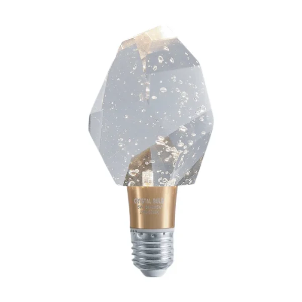 ESTCR02-27-TC Crystal LED Bulb with elegant Faceted Design