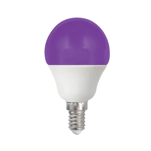 Bulb LED 2W Purple E14 (Small Screw)