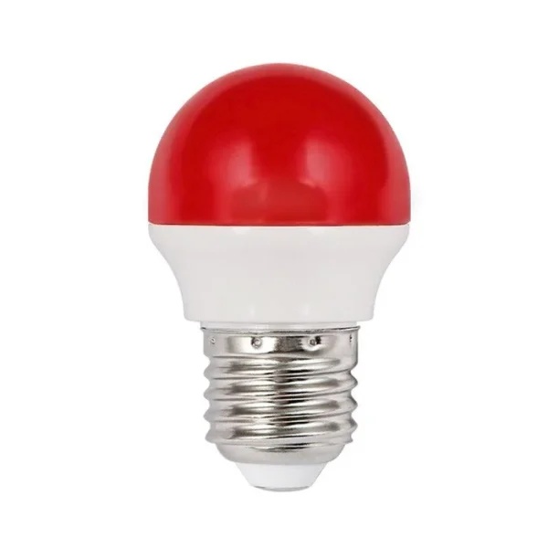 LE0227-RD Red LED 2W E27(Screw) Bulb