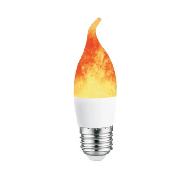 Candle Flame tail LED 4W E27(Screw) Bulb