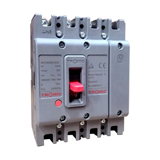 Industrial 4-Pole Circuit Breaker â€“ 400A (MCCB)