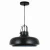 Classic Black Industrial Pendant