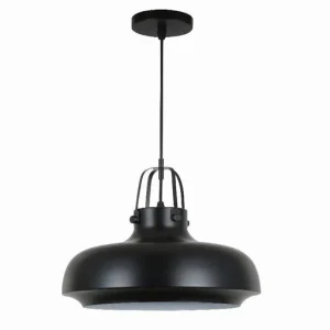 Classic Black Industrial Pendant