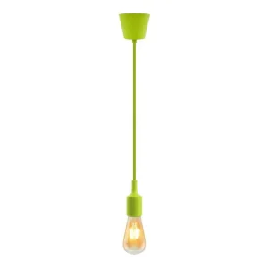 Hanging E27(Screw) Pendant Holder - Light Green
