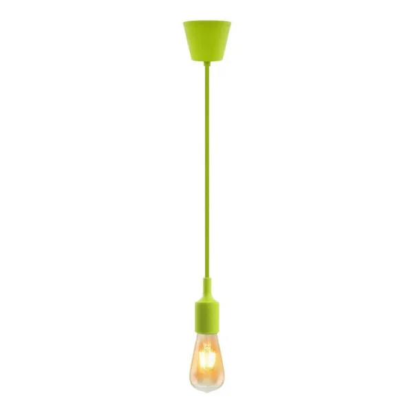 Hanging E27(Screw) Pendant Holder - Light Green