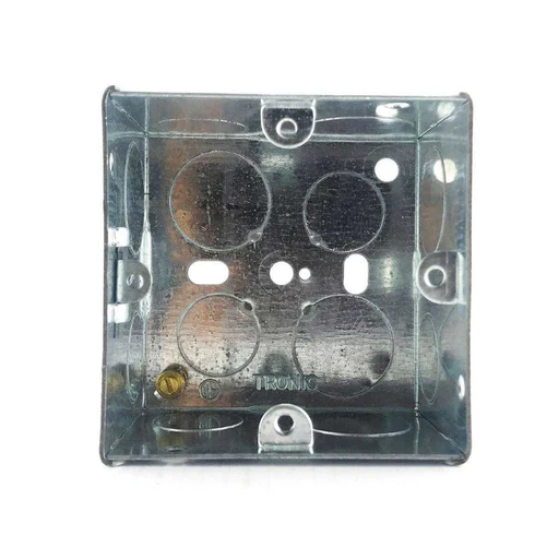 Single Deep Galvanised Iron Switch Box