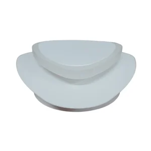 Triangular LED Tri Colour Changeable Wall Light