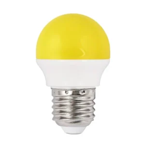 Yellow LED 2W E27(Screw) Bulb