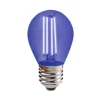 Filament LED 4 Watts B22 (Pin) Blue Bulb