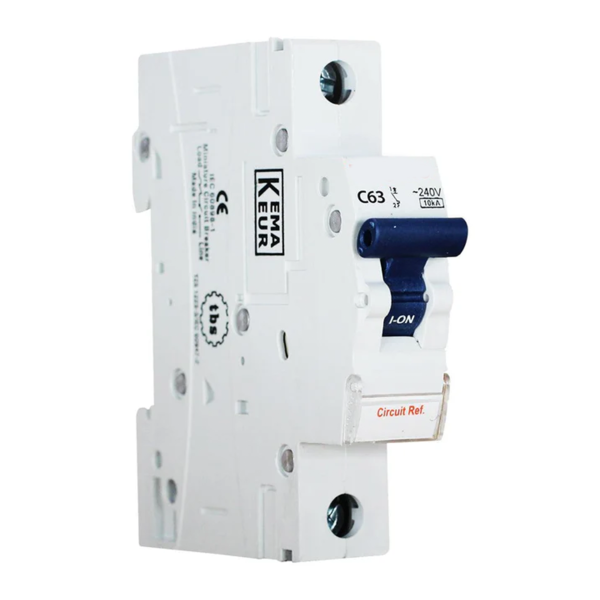 br Miniature Circuit Breaker 1 Pole 63A