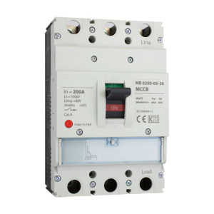 MCCB Breaker SGM6 200A 3P 36KA 250L
