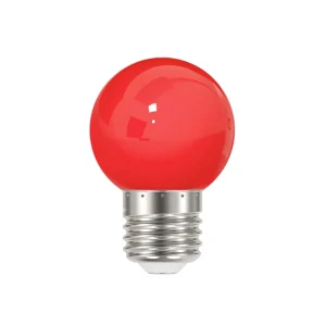 LED Bulb G45 2W Red E27