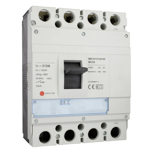 MCCB Breaker SGM6 315A 4P 65KA 400M