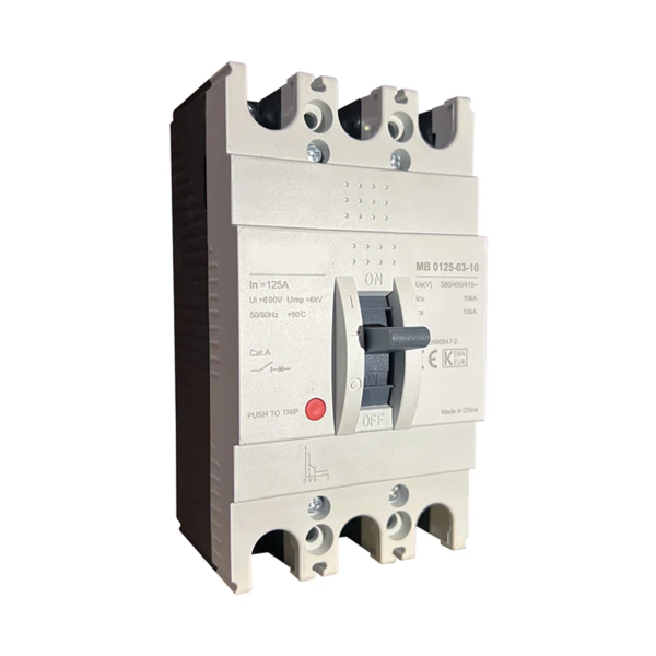 125A 3P MCCB – Moulded Case Circuit Breaker