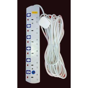 Extension cable 6 way 10meters